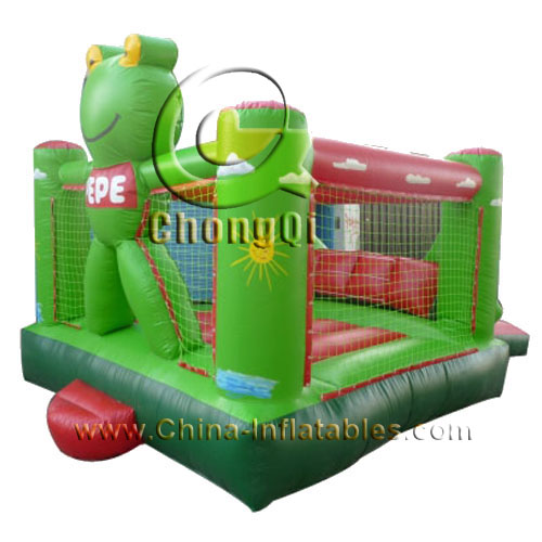 fashion inflatable Fun Frogs bouncer